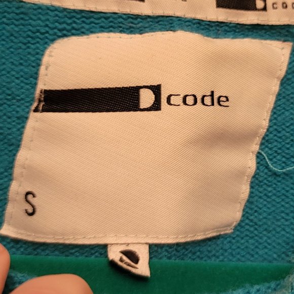 Code Colour Block Knit Crewneck Sweater - Picture 4 of 4